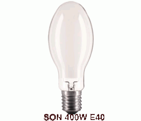 Bóng đèn cao áp 400W Philips SON dạng bầu