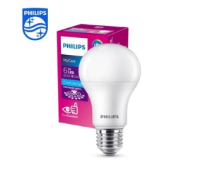 Bóng LED BULD MYCARE  6W E27 3000K/6500K 230V 1CT/12 APR