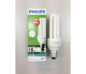 Compact 3U Essential 18W CDL/WW E27