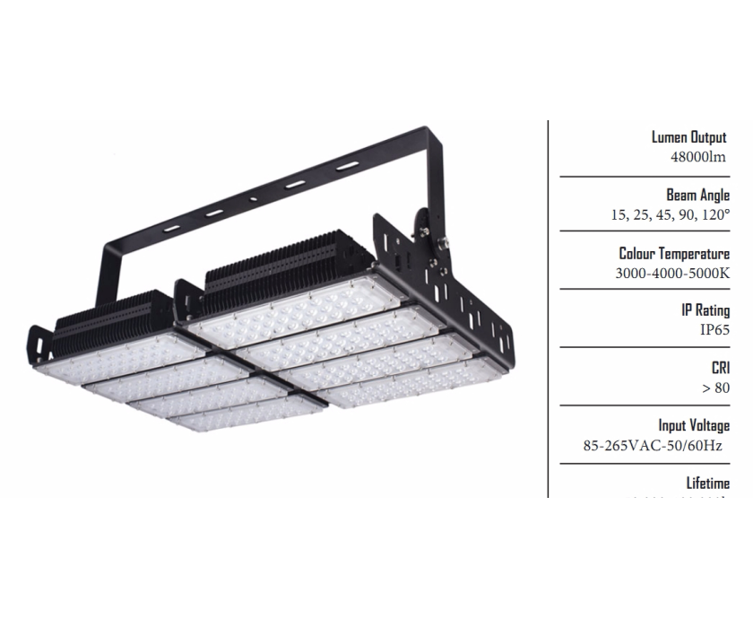 đèn pha led sân bóng Modul ZC081 -PL 400W/6500K